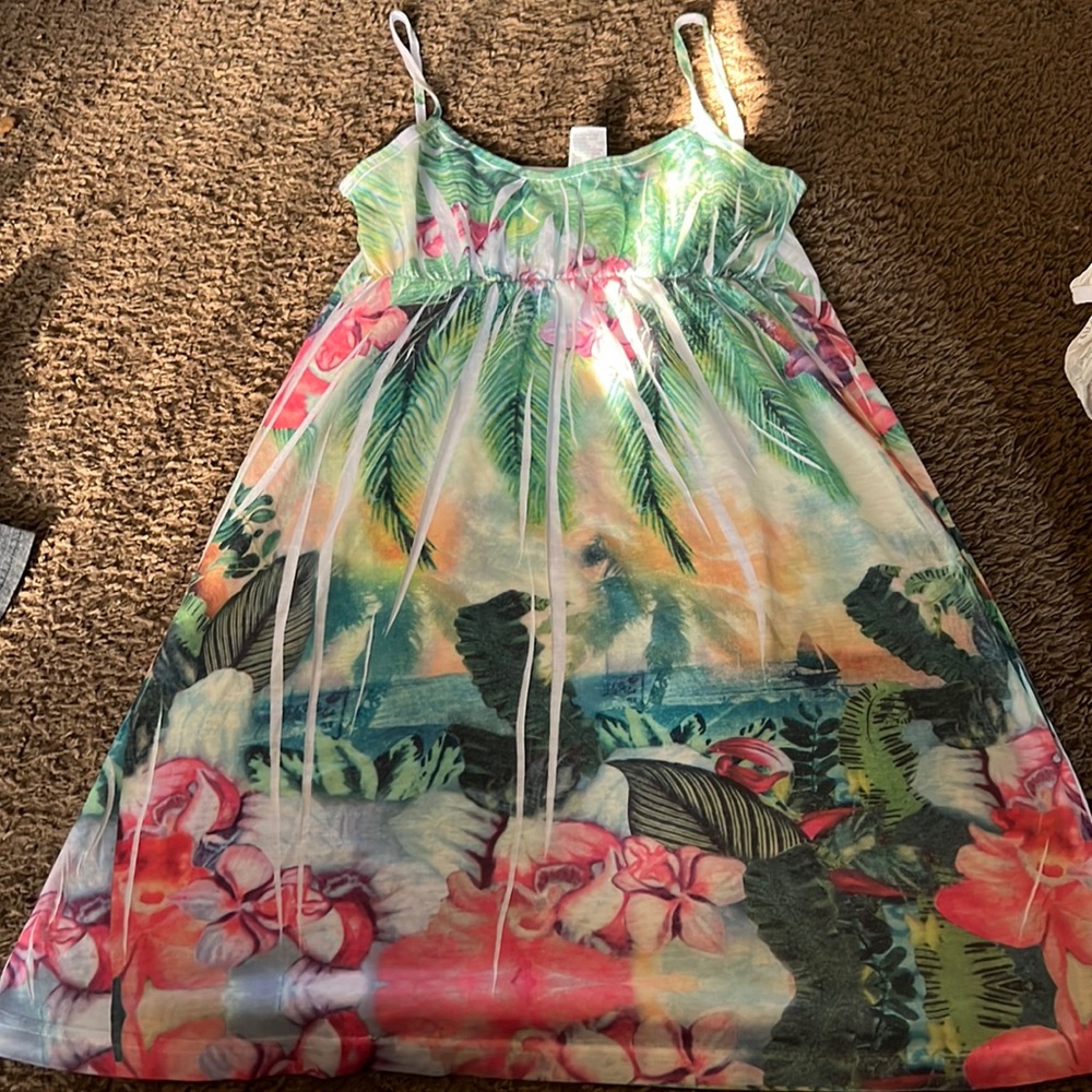 Floral summer dress